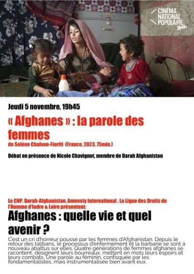 CNP « Afghanes » : la parole des femmes