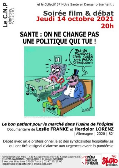SANTE : ON NE CHANGE PAS UNE POLITIQUE QUI TUE !