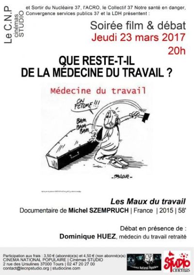 QUE RESTE-T-IL DE LA MEDECINE DU TRAVAIL ?