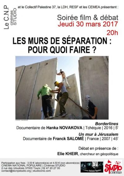 LES MURS DE SEPARATION : POUR QUOI FAIRE ?