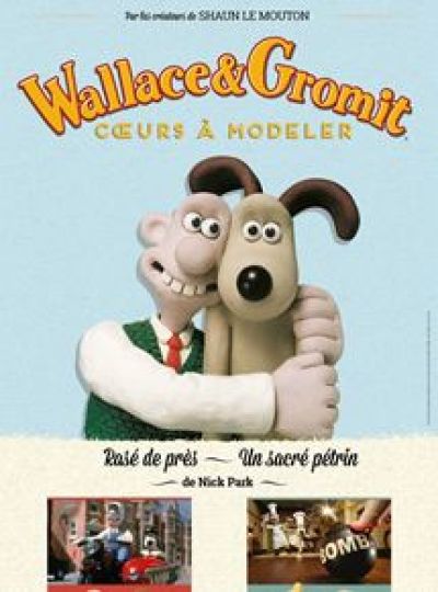 Wallace et Gromit coeurs à modeler