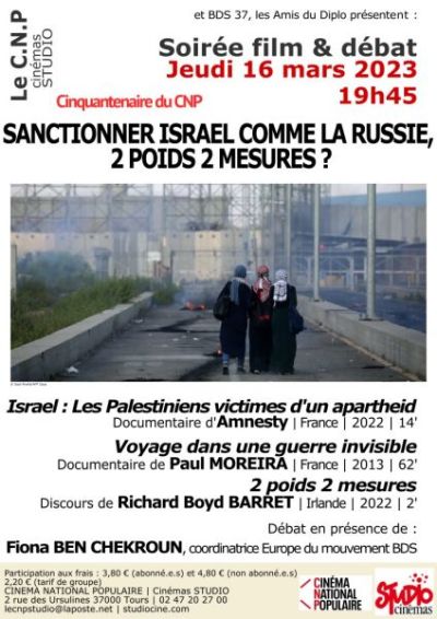 SANCTIONNER ISRAËL COMME LA RUSSIE, 2 POIDS 2 MESURES ?