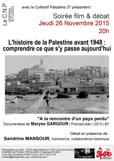 L'HISTOIRE DE LA PALESTINE AVANT 1948 : COMPRENDRE CE QUI S'Y PASSE AUJOURD'HUI.