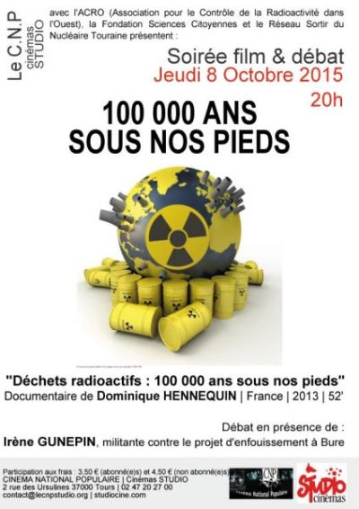 SIGNE RADIATIONS : 100 000 ANS SOUS NOS PIEDS