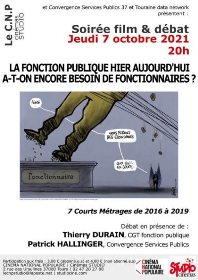 LA FONCTION PUBLIQUE HIER AUJOURD'HUI A-T-ON ENCORE BESOIN DE FONCTIONNAIRES ?