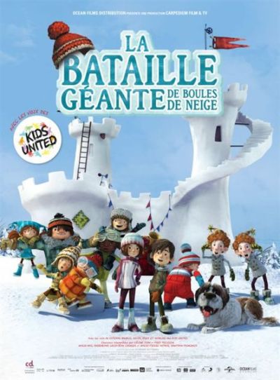 la bataille géante de boules de neige