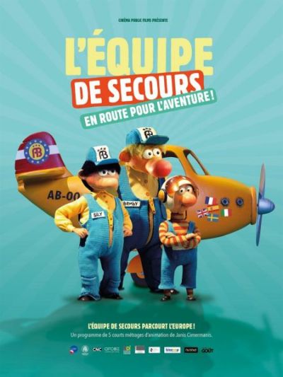 L'équipe de secours, en route vers l'aventure