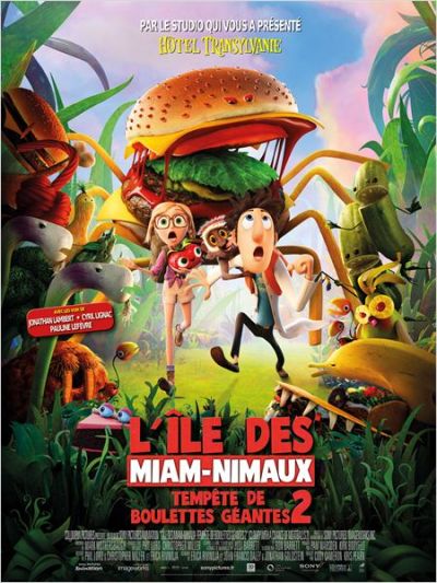 tempête de boulettes géantes l'île des miam-nimaux