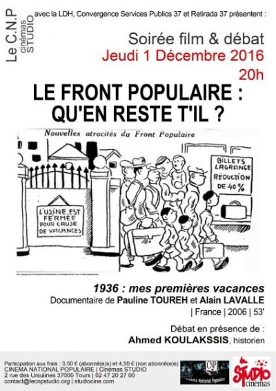 LE FRONT POPULAIRE