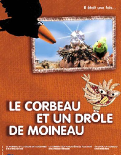 Le corbeau et un drôle de moineau
