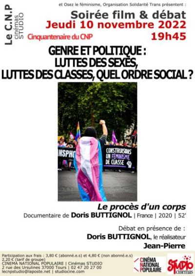 GENRE ET POLITIQUE : Luttes des sexes, luttes des classes, quel ordre social ?