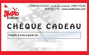 Cheque cadeau