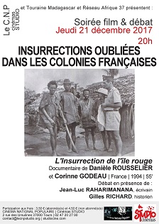 INSURRECTIONS OUBLIÉES DANS LES COLONIES FRANÇAISES - Cinémas Studio